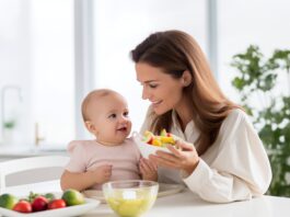 mother feeding